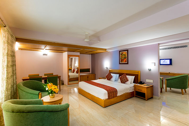 Side view of Krishna Inn
